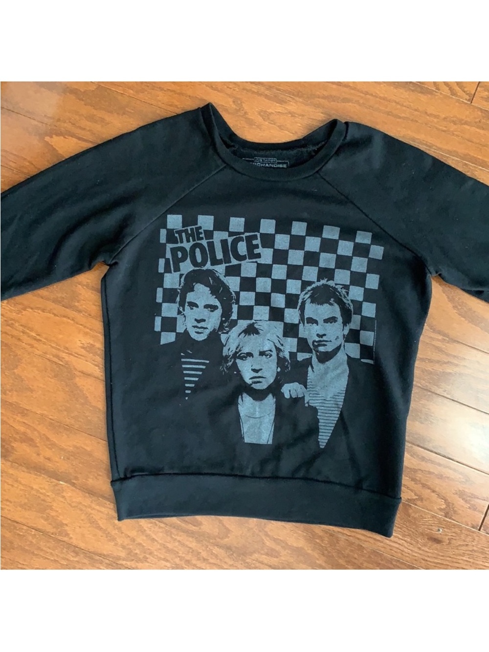 The police sweatshirt